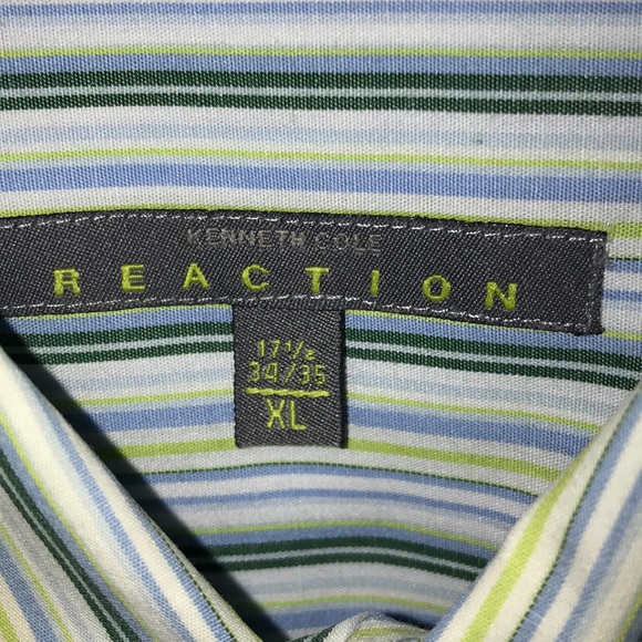 ❤️Kenneth Cole Reaction Dress Shirt Size XL - Picture 4 of 5